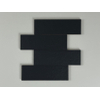 Equipe Cerámicas Kalma wandtegel - 6x18.6cm - Mercury mat (antraciet) SW1159395