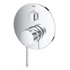 Grohe Essence New Douchekraan Inbouw - 2 knoppen - mengkraan met 3 functies omstelling chroom SW296692