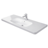 Duravit Durastyle wastafel 120x48cm 1 kraangat met overloop wit SW54153