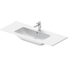 Duravit Me by starck wastafel 123x49cm 1 kraangat met overloop wit SW84172