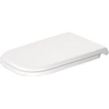 Duravit D-code Vital WC-zitting 49x36.1x4.3cm met softclose met quickrelease Kunststof wit Glanzend 0295866