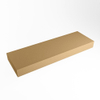 Mondiaz TOP 30 Vrijhangend Topblad - 130x30x12cm - geschikt voor waskom - Solid surface - Oro SW1024045