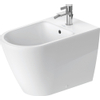 DuravitD-Neostaand bidet m. kraangat m. overloop37x65x40cmm. WGwit SW640380