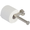 Geesa Nemox Toiletrolhouder zonder klep dubbel RVS geborsteld GA70682