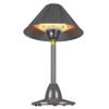 Eurom Terrasverwarming PD1500 Tafelmodel 95cm 1500watt Antraciet SW539120