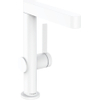 Hansgrohe Finoris wastafelkraan 230 draaibaar pop-up plug mat wit SW651076