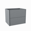 Mondiaz TENCE wastafelonderkast - 60x45x50cm - 2 lades - push to open - softclose - Plata SW1016313