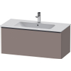 Duravit D-Neo wastafelonderkast 101x44x46.2cm 1 lade Basalt Mat SW640720