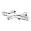 GROHE Precision Feel thermostatische opbouw badmengkraan met vaste uitloop Chroom SW706427
