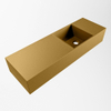 Mondiaz TYNE Fontein - 70x23x12cm - wasbak Rechts - zonder kraangaten - solid surface - Oro SW1026103