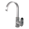 Brauer Chrome Edition Wastafelmengkraan opbouw - hoog - draaibaar - platte uitloop - model C - chroom SW397986