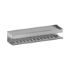 Brauer doucherek - 40x10cm - RVS geborsteld SW1102523