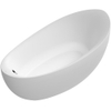 Villeroy & Boch Aveo new generation kunststof bad quaryl ovaal 190x95x44.3cm incl. voorgemonteerde Multiplex Trio  mat wit SW453718