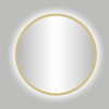 Best Design Nero Venetië 120cm rond met LED verlichting goud mat SW545378