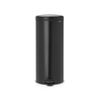 Brabantia NewIcon Pedaalemmer - 30 liter - kunststof binnenemmer - matt black SW1026546