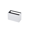 INK P2O Wastafelonderkast - 100x45x65cm - 2 lades - push 2 open - rechte opdekfronten MDF lak wit mat SW68761
