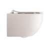 Crosswater Glide II Wandtoilet - 36.5x51x34.5cm - spoelrandloos - zonder zitting- glans wit SW857408