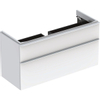 Geberit Smyle wastafelonderkast 2 laden 118,4x62cm glans wit SW417203