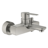 GROHE Lineare New badkraan met omstel en koppelingen supersteel SW97556