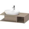 Duravit D-Neo wastafelonderkast 100x26x55cm Linnen Mat SW641098