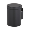Geesa Hotel wandafvalemmer 17.5x24x23cm 3L zwart mat SW772551