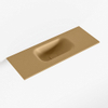 Mondiaz EDEN Fontein - 60x23x0.9cm - wasbak midden - zonder kraangaten - voor toiletmeubel - Solid surface - Oro SW1025744