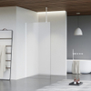 FugaFlow Eccelente Vetro inloopdouche badkamer - 70x200cm - mat glas - plafondarm - mat wit SW1125017