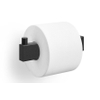 Zack Linea toiletrolhouder zwart RVS SW538619