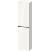 Duravit D-Neo hoge kast 40x36x176cm Rechtsdraaiend wit Hoogglans SW640493