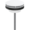 Hansgrohe Universeel afvoerplug voor wastafel/bidet mat wit SW541875