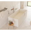 Ideavit Solidstar Vrijstaand bad 180x76cm rechthoekig Solid surface wit SW85887