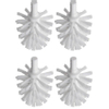 Geesa Standard collection losse borstel voor toiletborstelset wit (4 stuks) SW773190