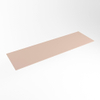 Mondiaz TOP 30 Topblad - 140x30x0.9cm - geschikt voor afdekplaat - Solid surface - Rosee SW1018722