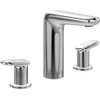 Villeroy & Boch Antao Driegats wastafelkraan - met Push-Open afvoergarnituur - chroom SW974134