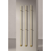 Instamat Jay Elektrische Handdoekradiator 172cm hoog 29Watt Messing (goud) SW416908