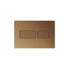 Tece Tecesolid bedieningsplaat - 22x15cm - duospoeltechniek - geborsteld brons SW1244154