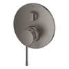 Grohe Essence New Douchekraan Inbouw - 2 knoppen - mengkraan - brushed hard graphite SW296688