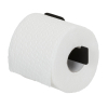 Tiger Colar Toiletrolhouder - zonder klep - L-vorm - zelfklevend - zwart SW877218