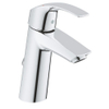 Grohe Eurosmart wastafelmengkraan MSize metalen hendel SilkMove 28 mm cartouche met keramische schijven verzonken ketting chroom SW285173