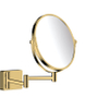 Hansgrohe Addstoris make-up spiegel 3x vergroting polished gold optic SW651699