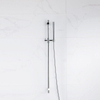 Fortifura Calvi glijstangset met staafhanddouche, metalen doucheslang chroom SW1159300