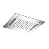 Hotbath Mate inbouwhoofddouche vierkant 30x30cm met LED verlichting en watersensor chroom SW61997