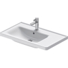 Duravit D-Neo wastafel 80x48x17cm 1 kraangat rechthoek Keramiek Wit SW640624