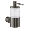 GROHE Atrio wandhouder v. glas of zeepdispenser brushed hard graphite SW224934