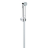 GROHE Vitalio Trigger badset met handdouche met wandhouder met silverflex doucheslang 125cm chroom SW87130