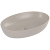 Villeroy & boch Artis opzetwastafel 61x41cm ovaal z/krgt almond C+ SW1387607