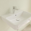Villeroy & Boch O.novo wastafel onderzijde geslepen 60x46cm m.1 kraangat ceramic+ wit SW448442