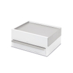 Umbra Stowit opbergbox 26x22x12cm Mdf Wit/nikkel SW539486