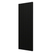 Plieger Cavallino Retto designradiator verticaal dubbel middenaansluiting 1800x602mm 1549W mat zwart SW224479