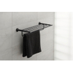 Duravit Starck T Handdoekhouder - 4 rijen - 61cm - zwart mat SW297093